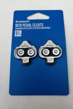 Giant MTB Cleat SPD Kompatibel Multi Auslösemechanismus Silber