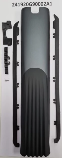 Giant E Fully Akku Cover Grau Schwarz Matt Rahmen Cover (Trance E+, Stance E+)