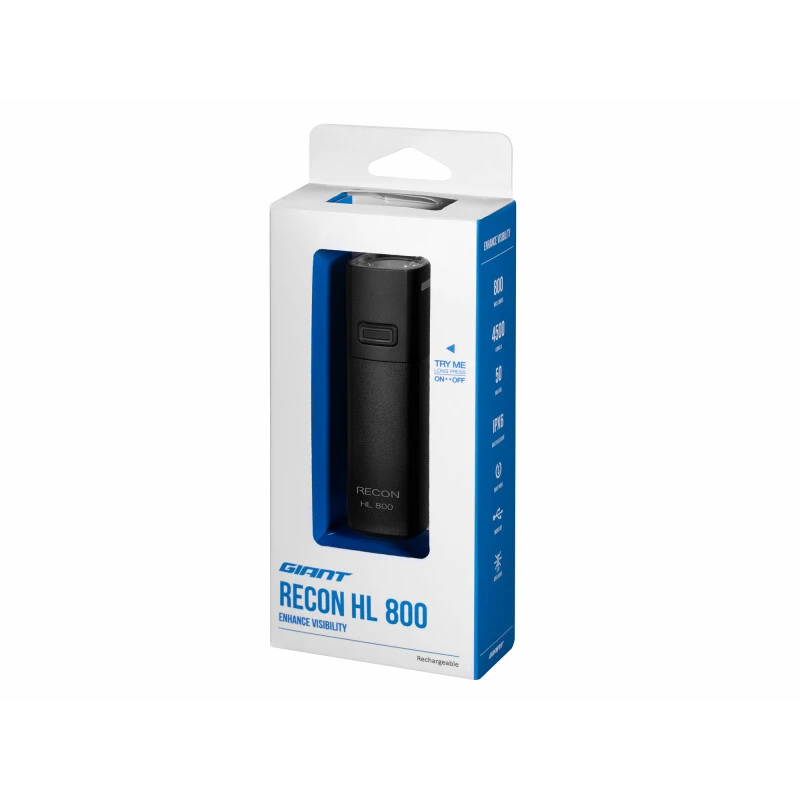 Giant Beleuchtung / Recon Front 800 für Lenker oder Helm, 800lm