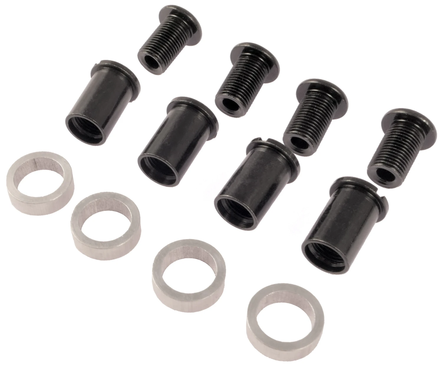 Giant Kettenblatt-Garnitur 48/36 Zähne inkl. Kettenschutzring, Kettenblattschrauben